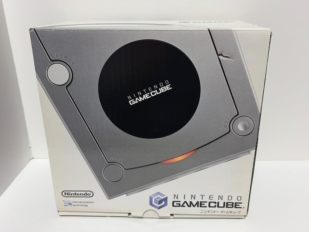 NINTENDO GAMECUBE シルバー 未使用級 完品 AVケーブル付