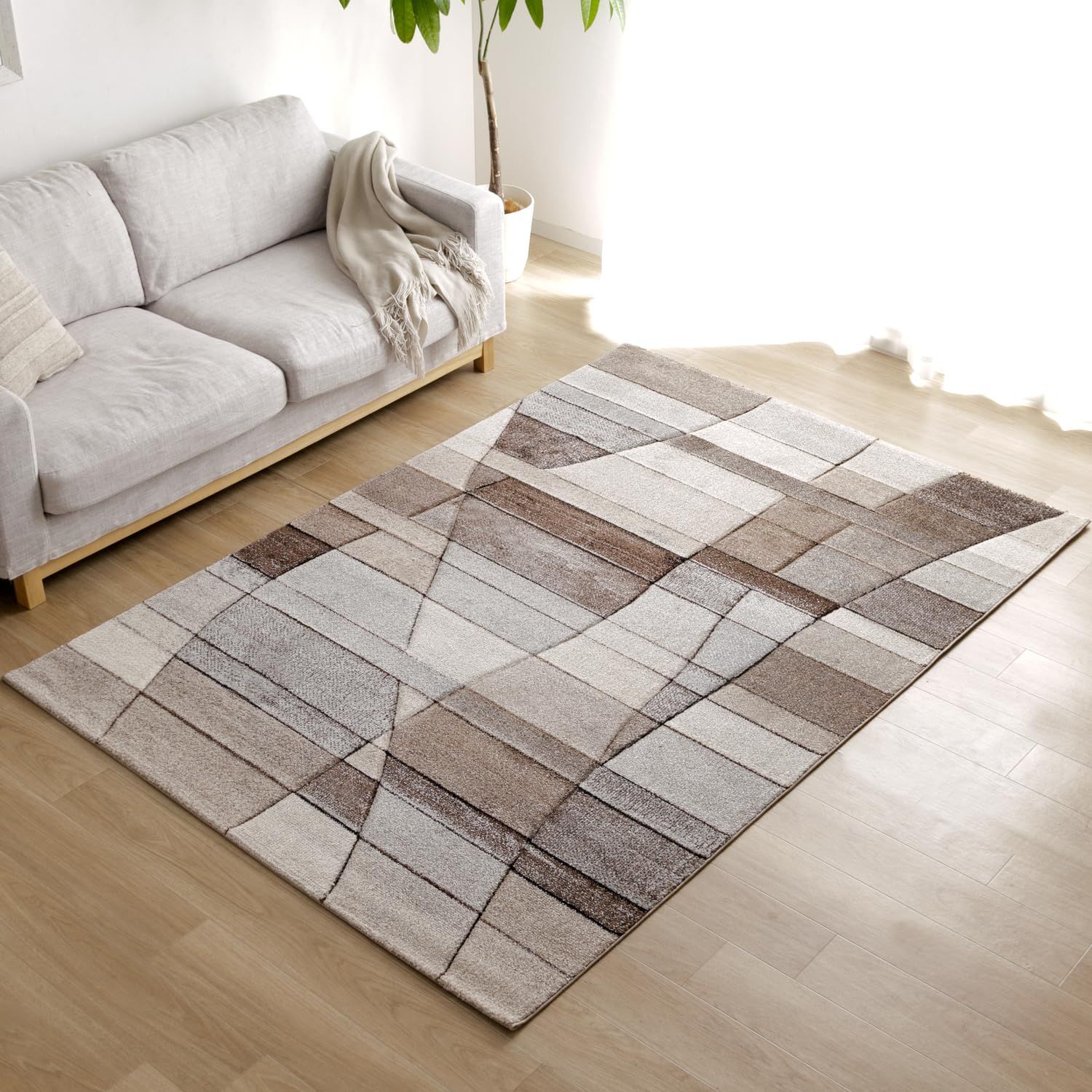 新品 イケヒコ ラグ カーペット ウィルトンラグ ビューネイ 約200×250cm ブラウン トルコ製 輸入ラグ ルームマット ミックス ウィルトン織り おしゃれ イケヒコ #1322290060601