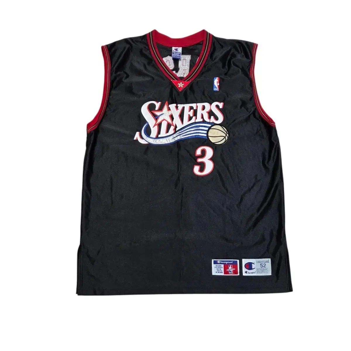 Champion チャンピオン NBA 90s セブンティシクサーズ アイバーソン ジャージ