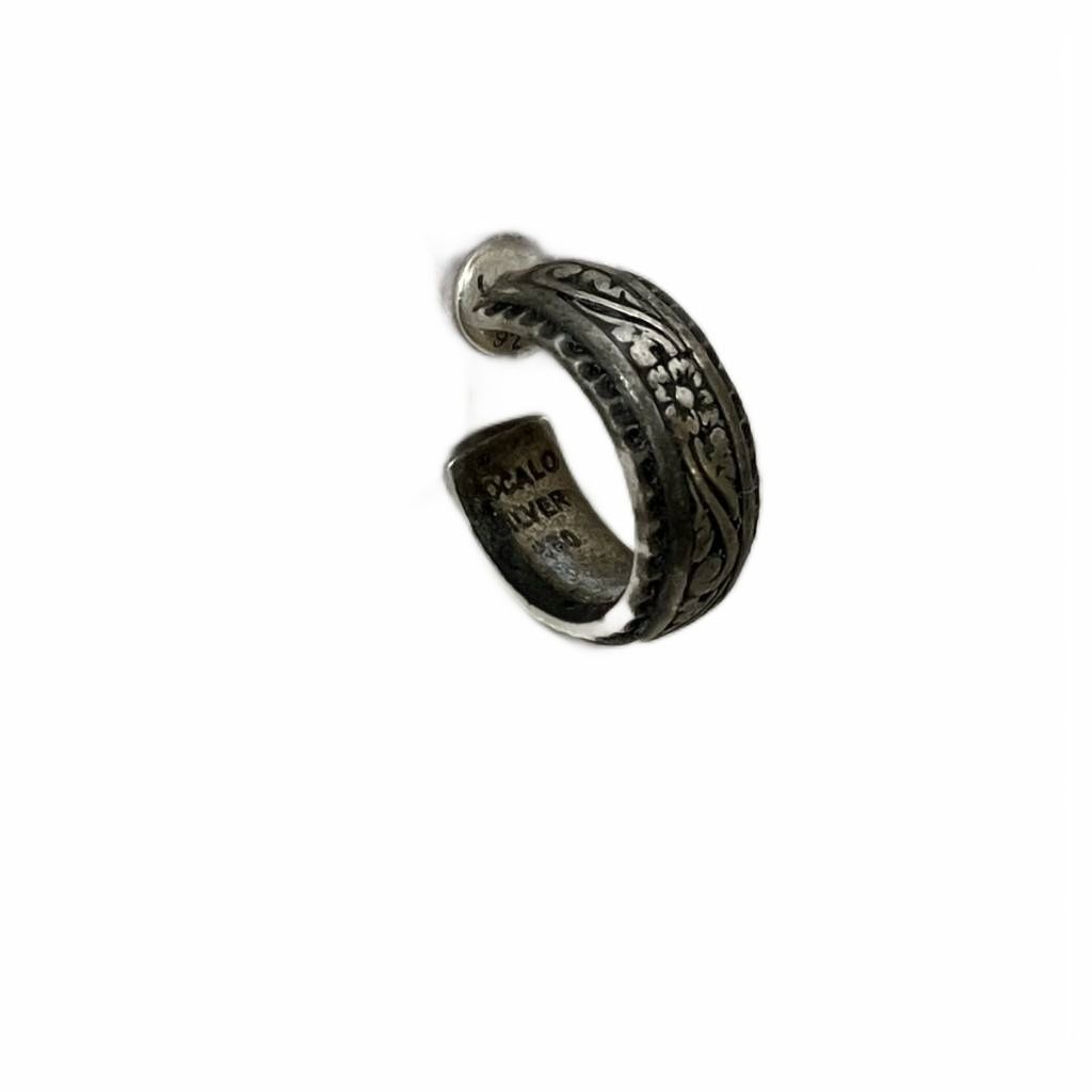 ソカロ ZOCALO ピアス フープピアス 片耳 シルバー