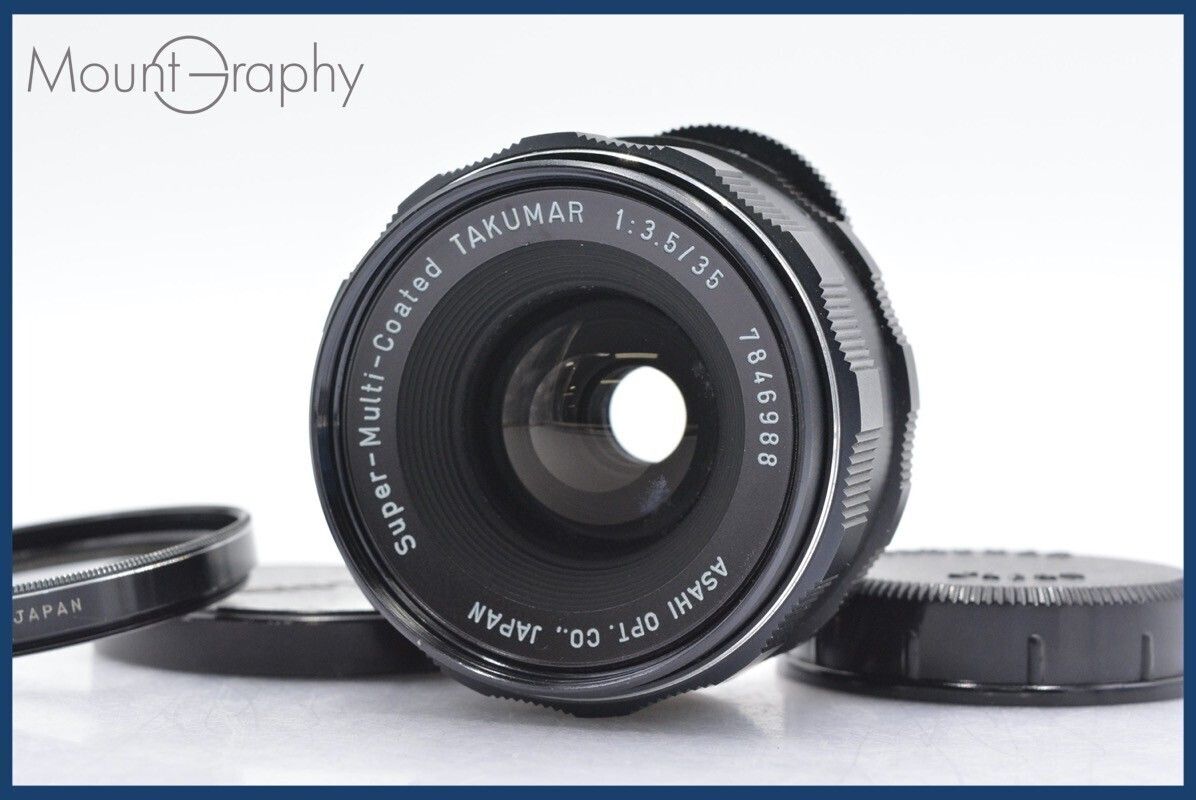 【動作保証】 ペンタックス PENTAX Super-Takumar 35mm F3.5 後期 前後キャップ&amp;レンズフィルター付 同梱無料 #am6524 動作保証】 ペンタックス PENTAX Super-Takumar 35mm F3.5 後期 前後
