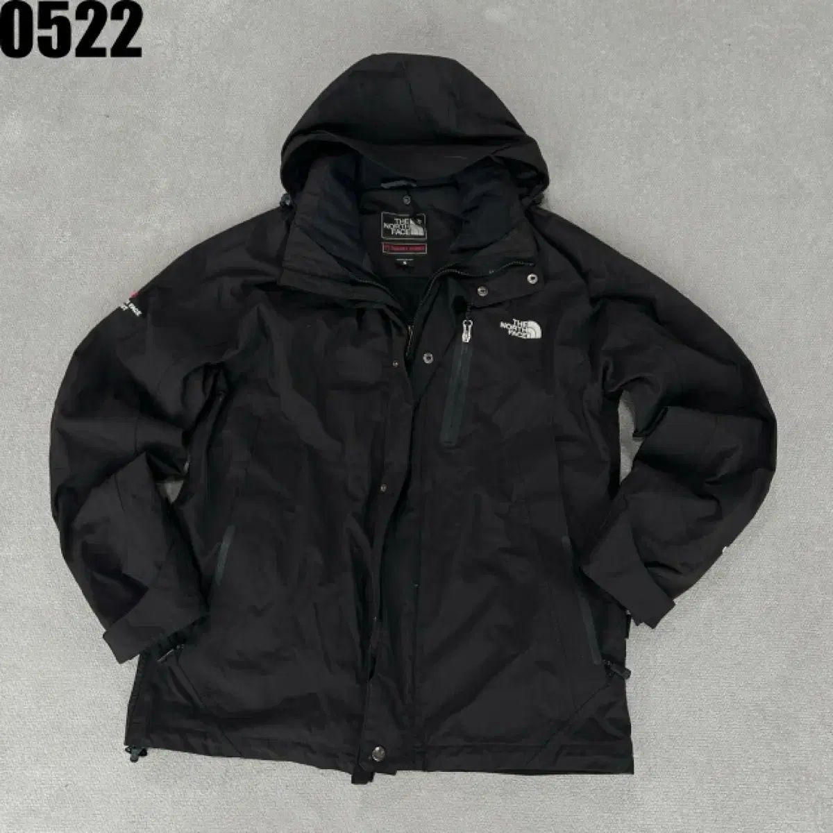 THE NORTH FACE サミット ブラック ウィンドブレーカー ジャケット S