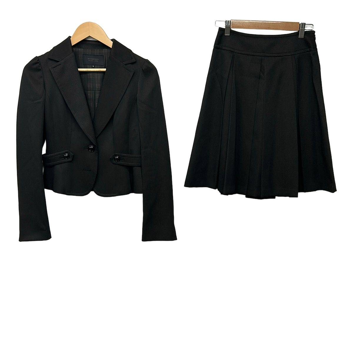 Burberry Black Label(バーバリーブラックレーベル) スカートスーツ レディース - ダークブラウン