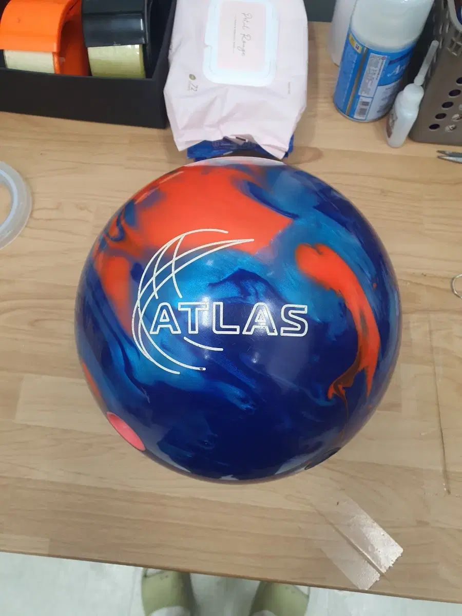 中古ボーリングボール 15p アトラスハイブリッド