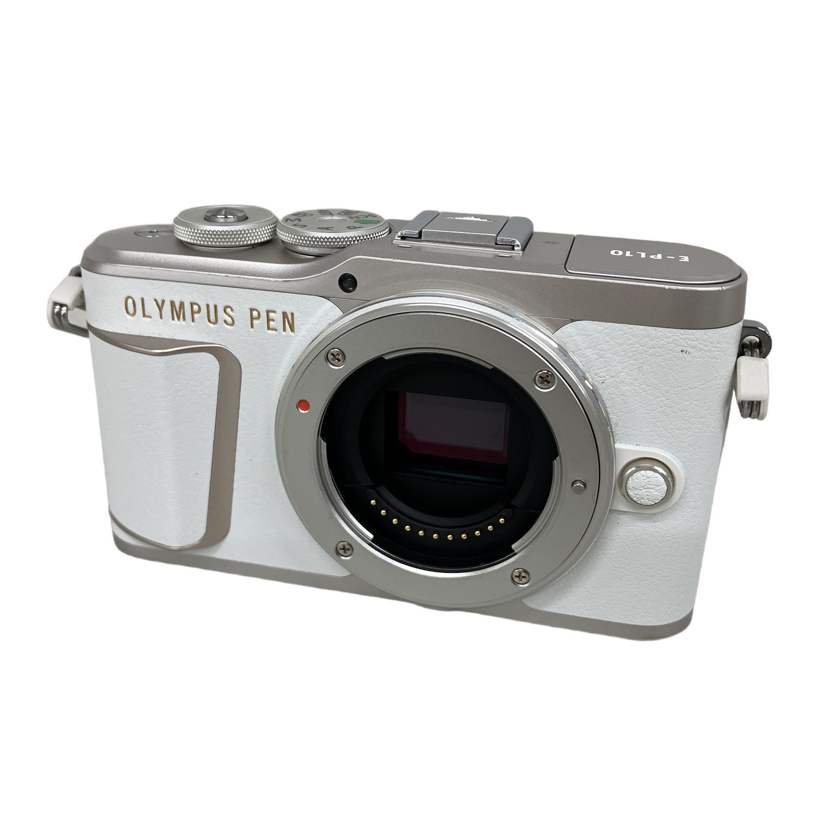 OLYMPUS PEN E-PL10 IM008 14-42mm 3.5-5.6/40-150mm 4-5.6 ダブルズームキット 中古 K11216181
