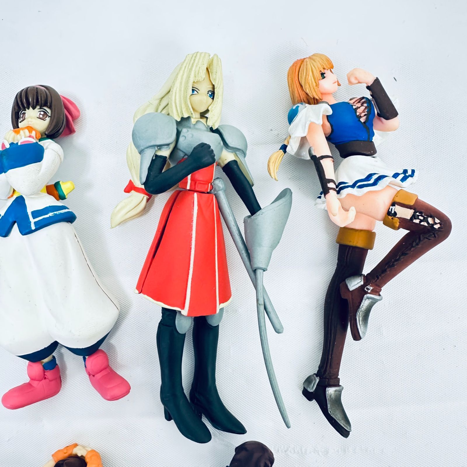 格闘ゲーム 女性 フィギュア まとめ セット ユージン CAPCOM SNK 侍魂
