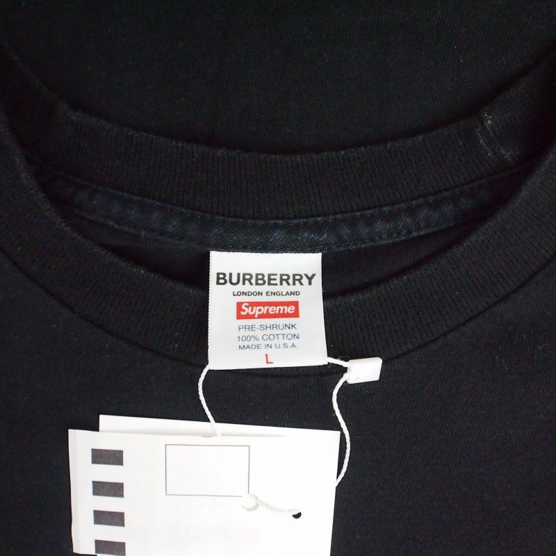 シュプリーム SUPREME × バーバリー Burberry 22SS Box Logo Tee