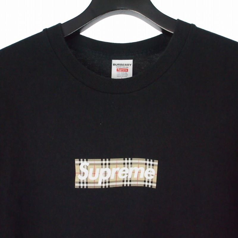 シュプリーム SUPREME × バーバリー Burberry 22SS Box Logo Tee