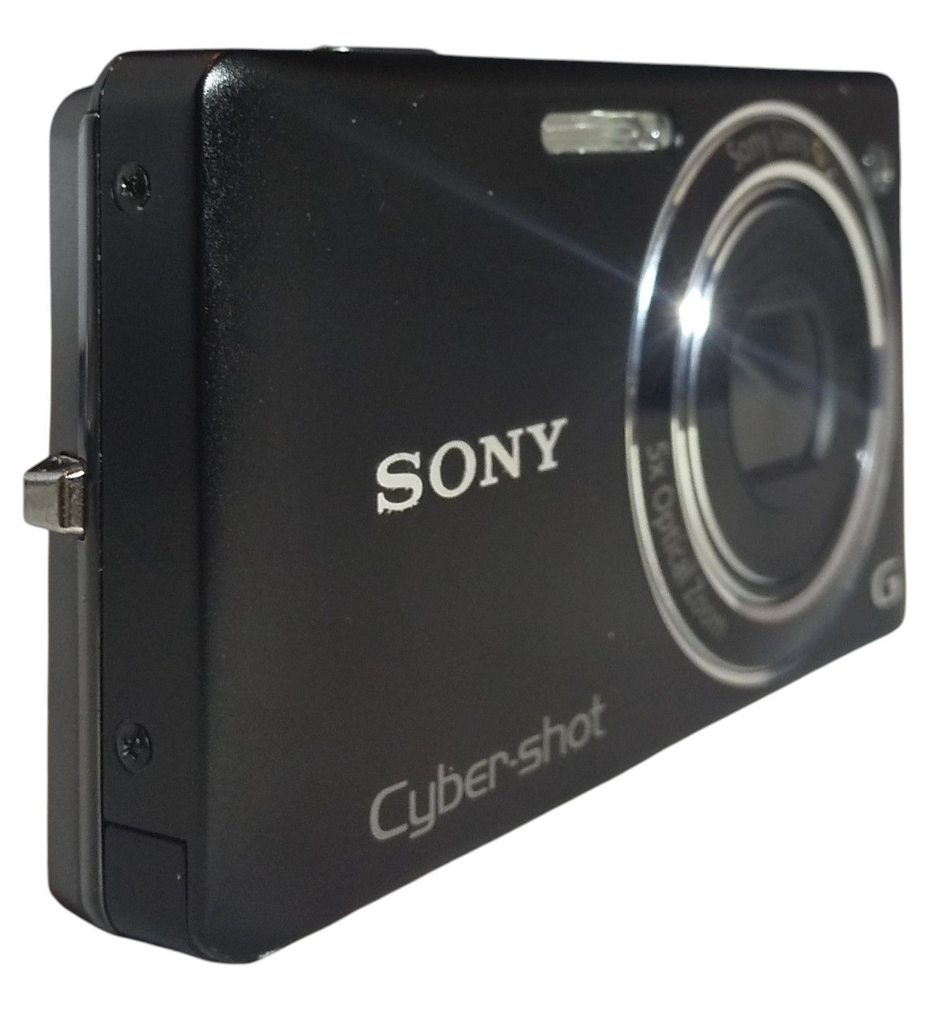 美品 SONY DSC-W380 ブラック コンデジ 14.1MP 5倍ズーム 動作確認済