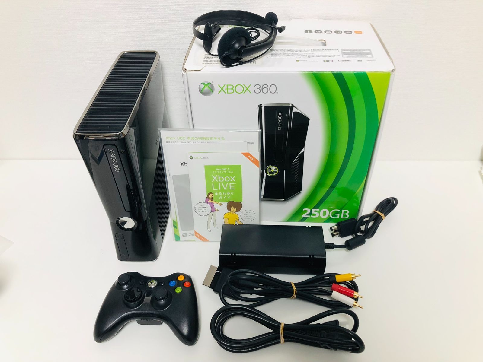 Xbox360 S 250GB 本体 コントローラー