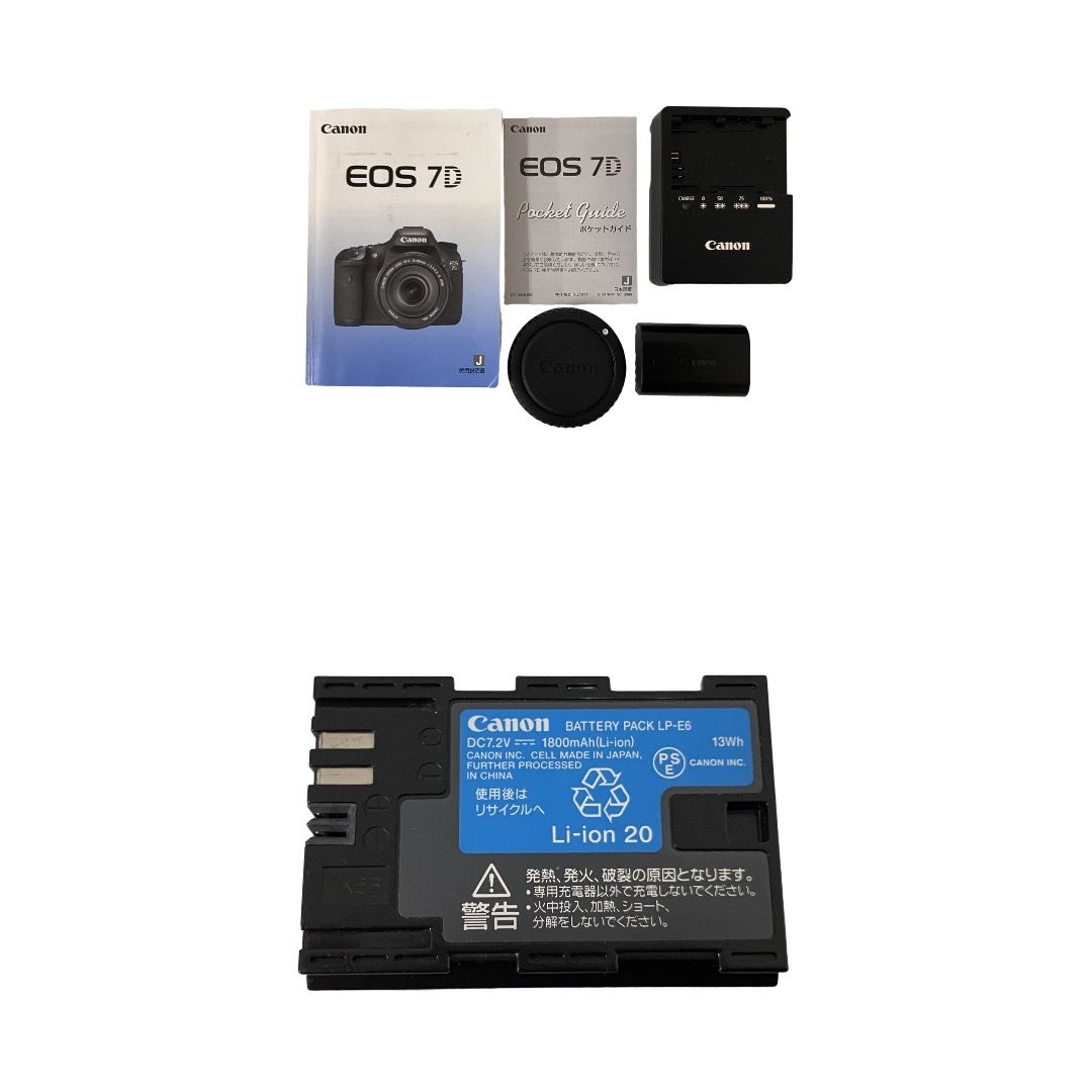 Canon EOS 7D ボディ デジタル一眼レフ カメラ キャノン DS126251 中古