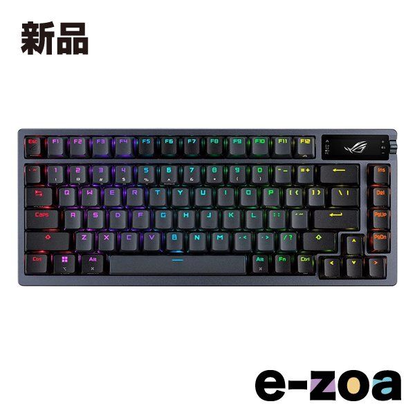 ASUS エイスース ROG Azoth Gunmetal ゲーミングキーボード ROG/AZOTH/NXRD/US/PBT (2566474)