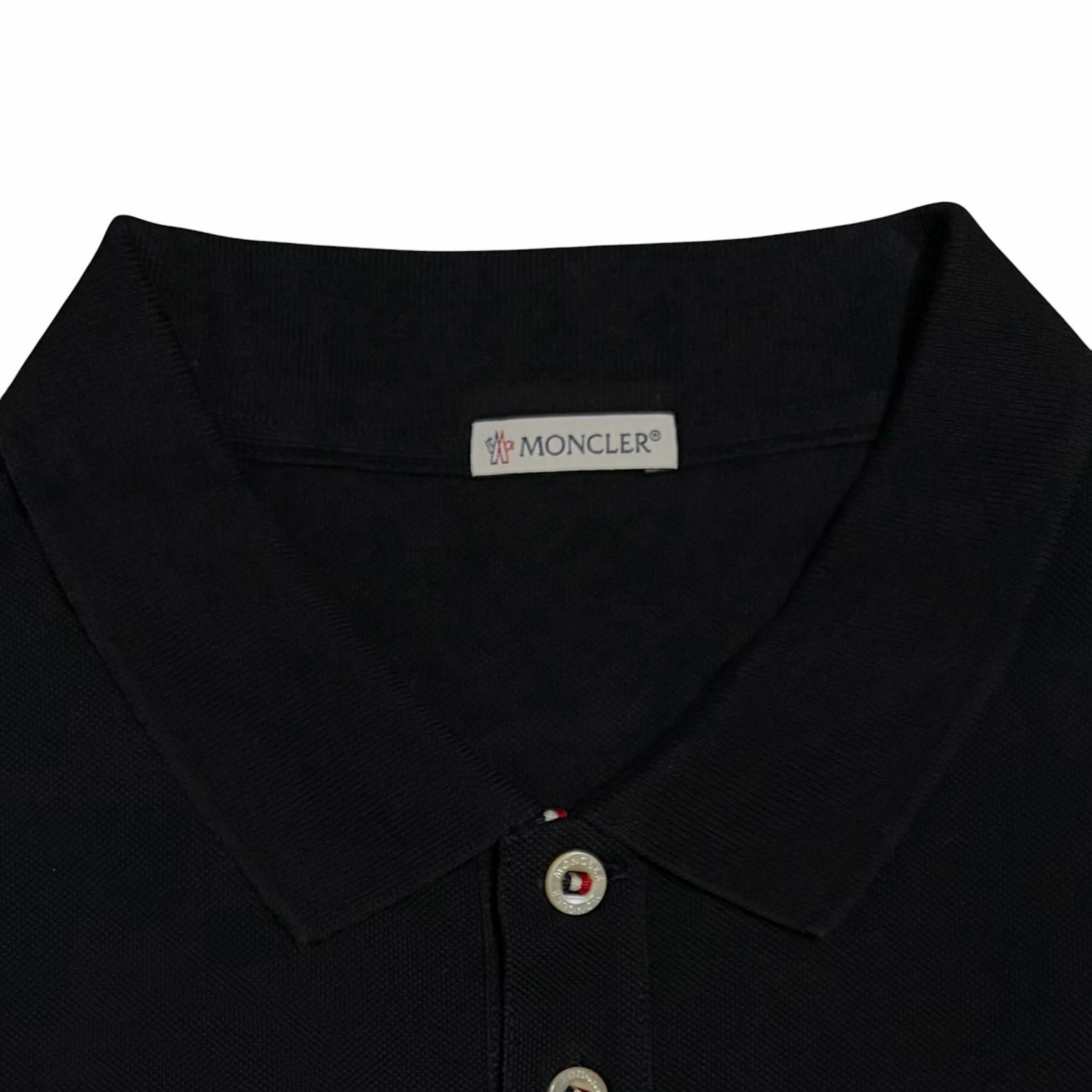 MONCLER/XXL /ブラック /ポロシャツ /型番D1091834080084556 - メルカリ