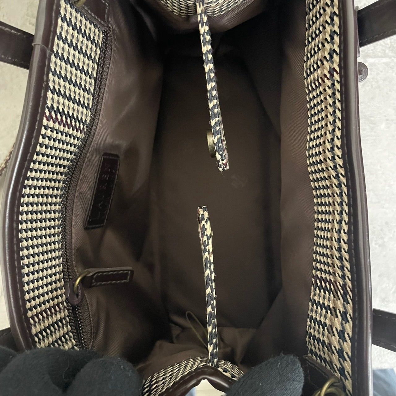 美品 LAUREN RALPH LAUREN ローレンラルフローレン 2way ショルダー