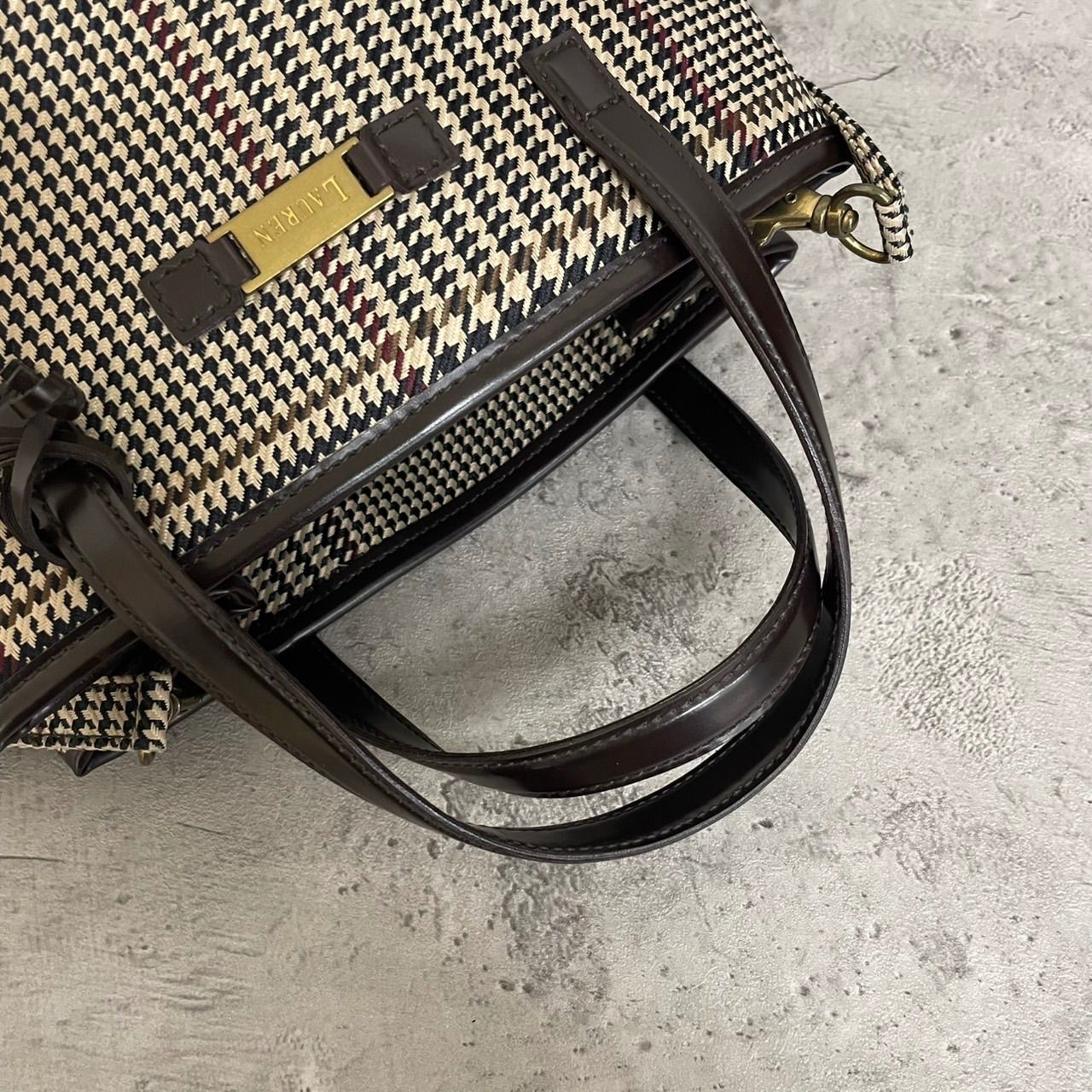 美品 LAUREN RALPH LAUREN ローレンラルフローレン 2way ショルダー