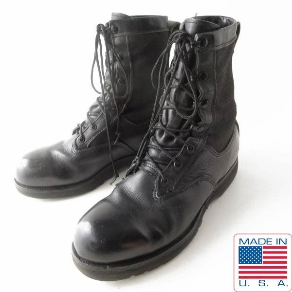 USA製 米軍 BELLEVILLE レザー×ゴアテックス スチールトゥ コンバット