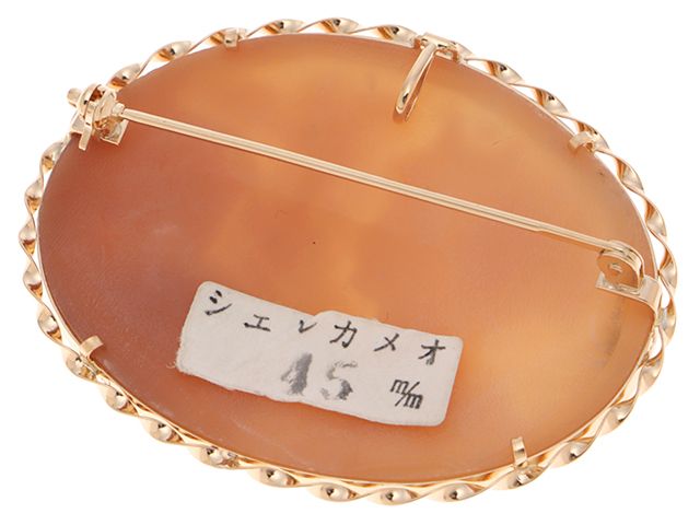 ブローチ　k18 と石と細かなジュエリー JEWELRY ジュエリー ジュエリー K18/C/9.9g 貴金属・宝石 ﾌﾞﾛｰﾁ