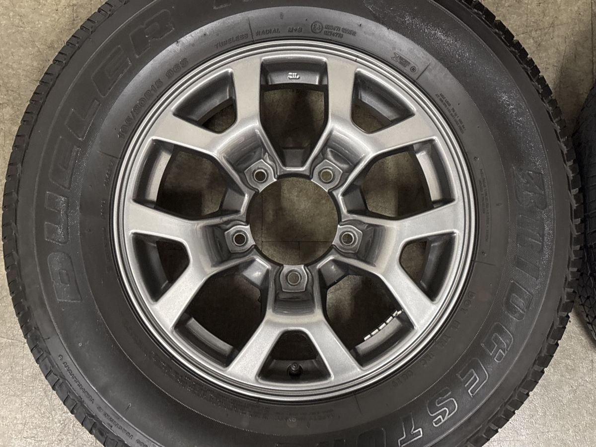 美品】スズキ JB74 ジムニーシエラ 純正 15in 5.5J +5 PCD139.7