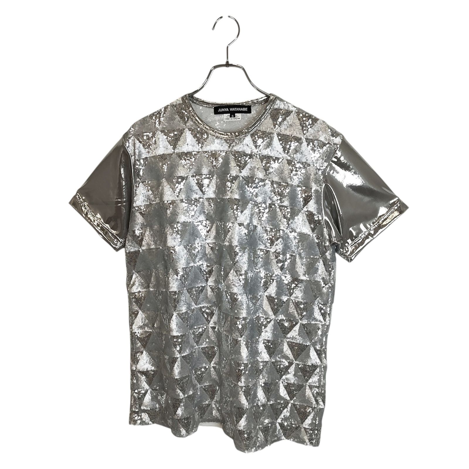 JUNYA WATANABE ジュンヤ ワタナベ 25SS スパンコール Tシャツ JO-T007 JUNYA WATANABE ジュンヤ ワタナベ 25SS スパンコール Tシャツ JO-T007