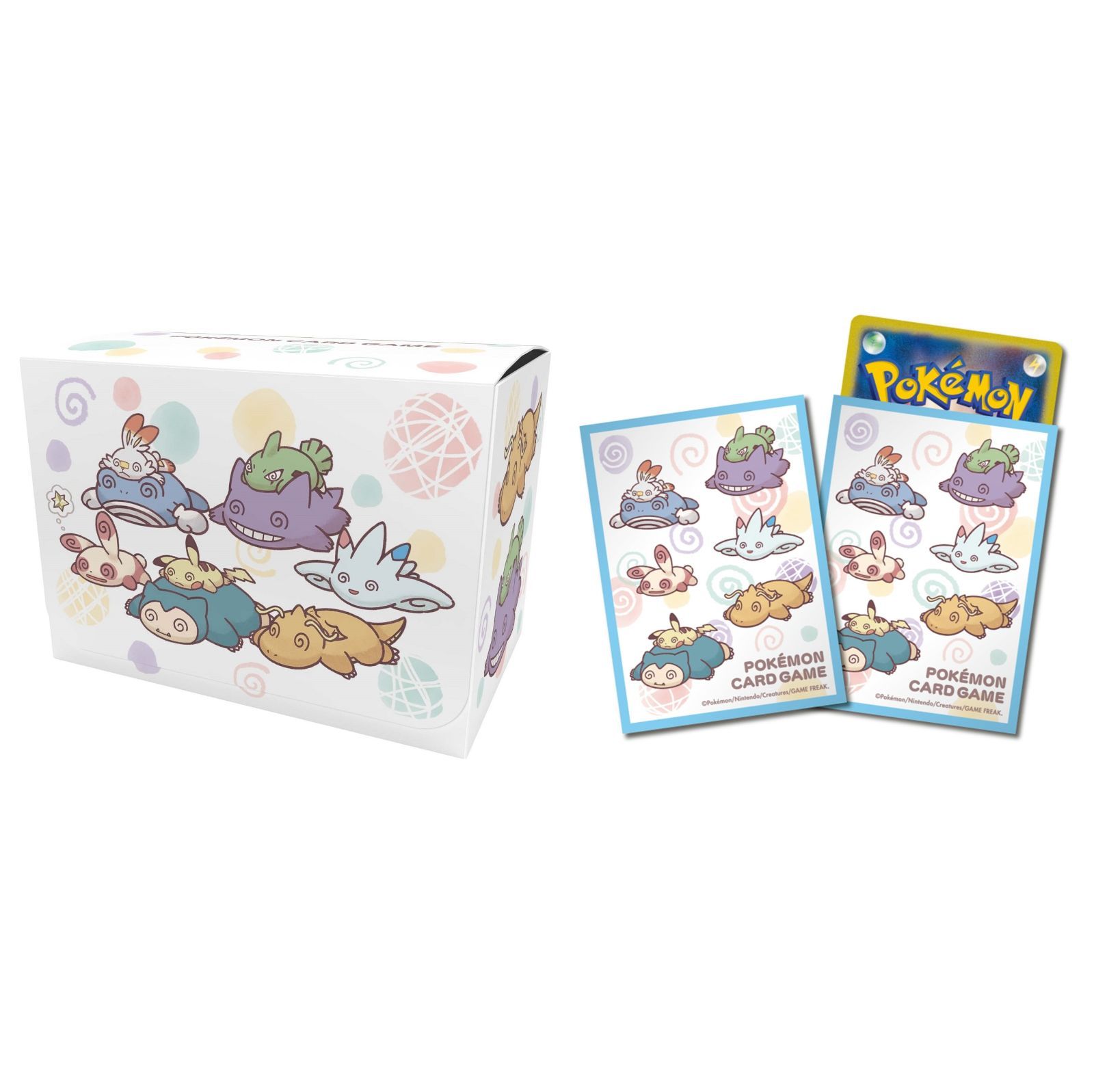 デッキケース ガラルのともだち デッキシールド クッションでまったり Pokemon（ポケモン） 海外限定 ポケモンセンターオリジナル ポケモン