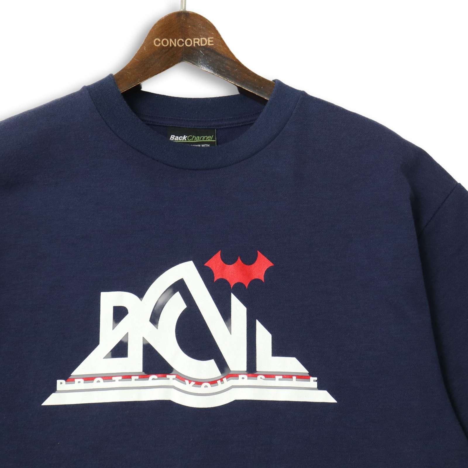 Back Channel バックチャンネル 春夏☆ 半袖 ロゴ カットソー Tシャツ 