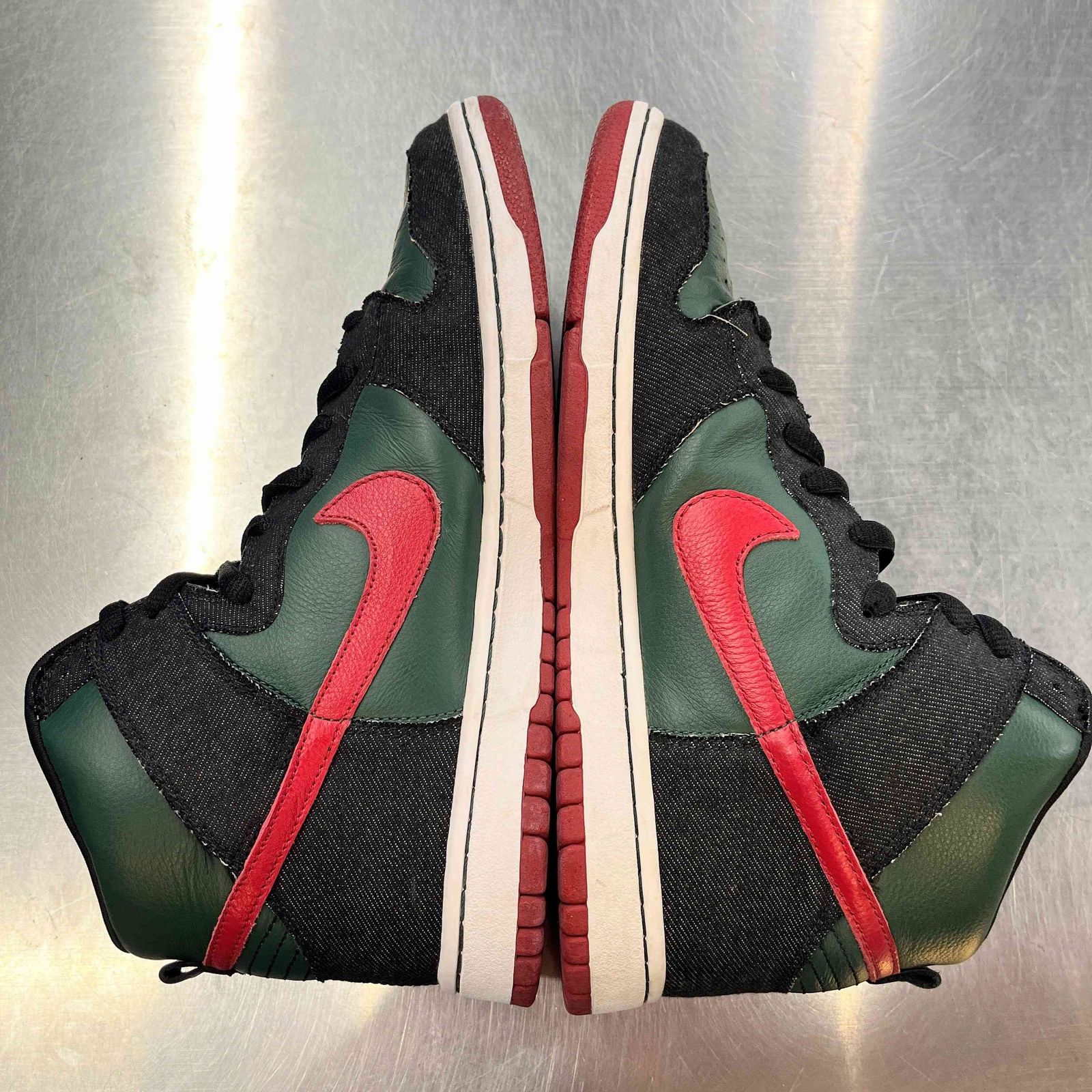 US11】 NIKE SB DUNK HIGH PREMIUM SB RESN 313171-362 【中古】 箱有 