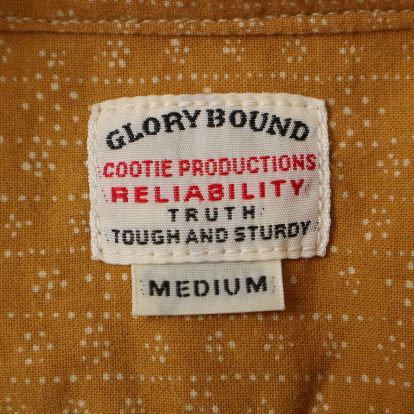 COOTIE クーティー GLORY BOUND 通年☆ 長袖 総柄 ドット柄 ワーク