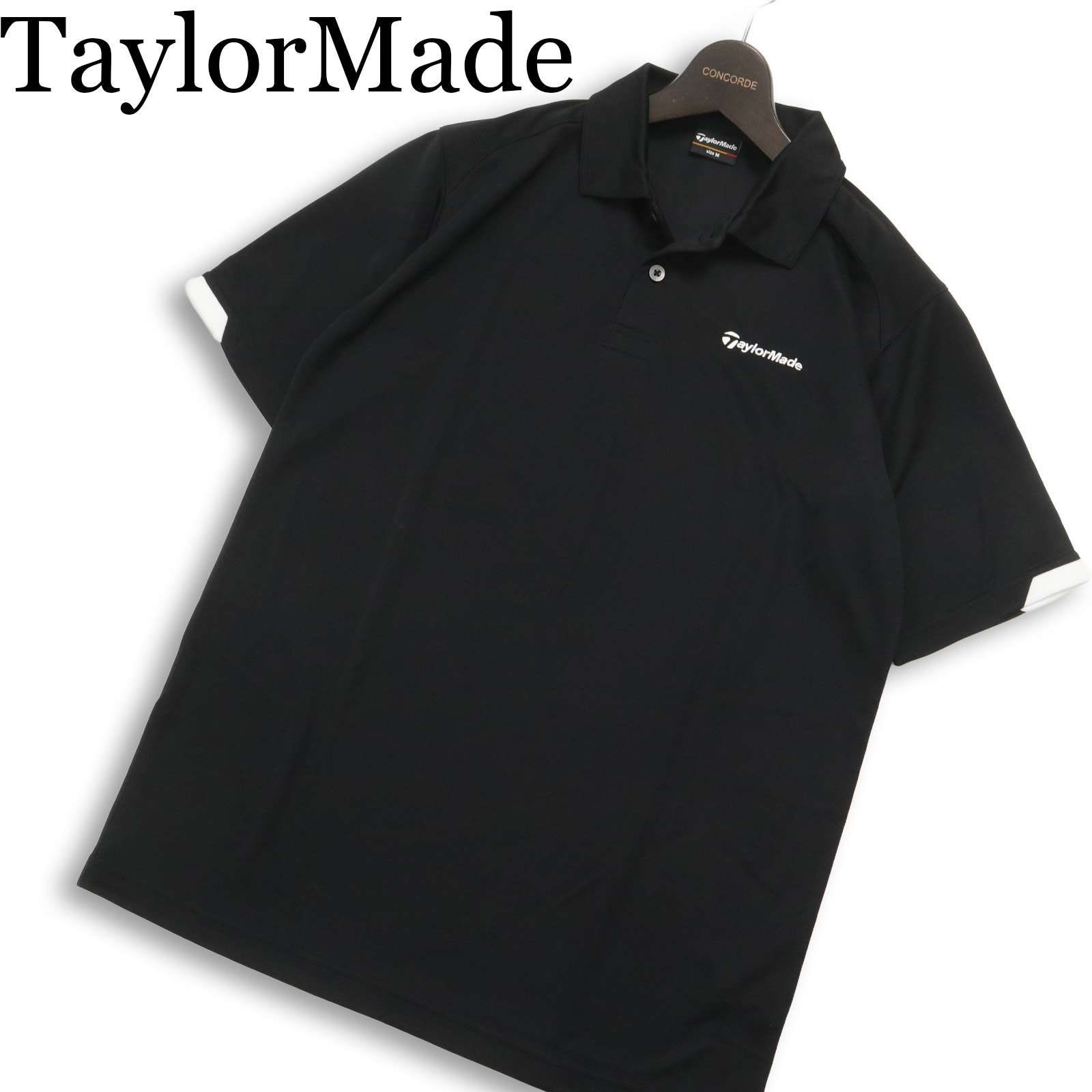 TaylorMade テーラーメイド ゴルフ 春夏☆ 半袖 ロゴ刺繍 ポロシャツ