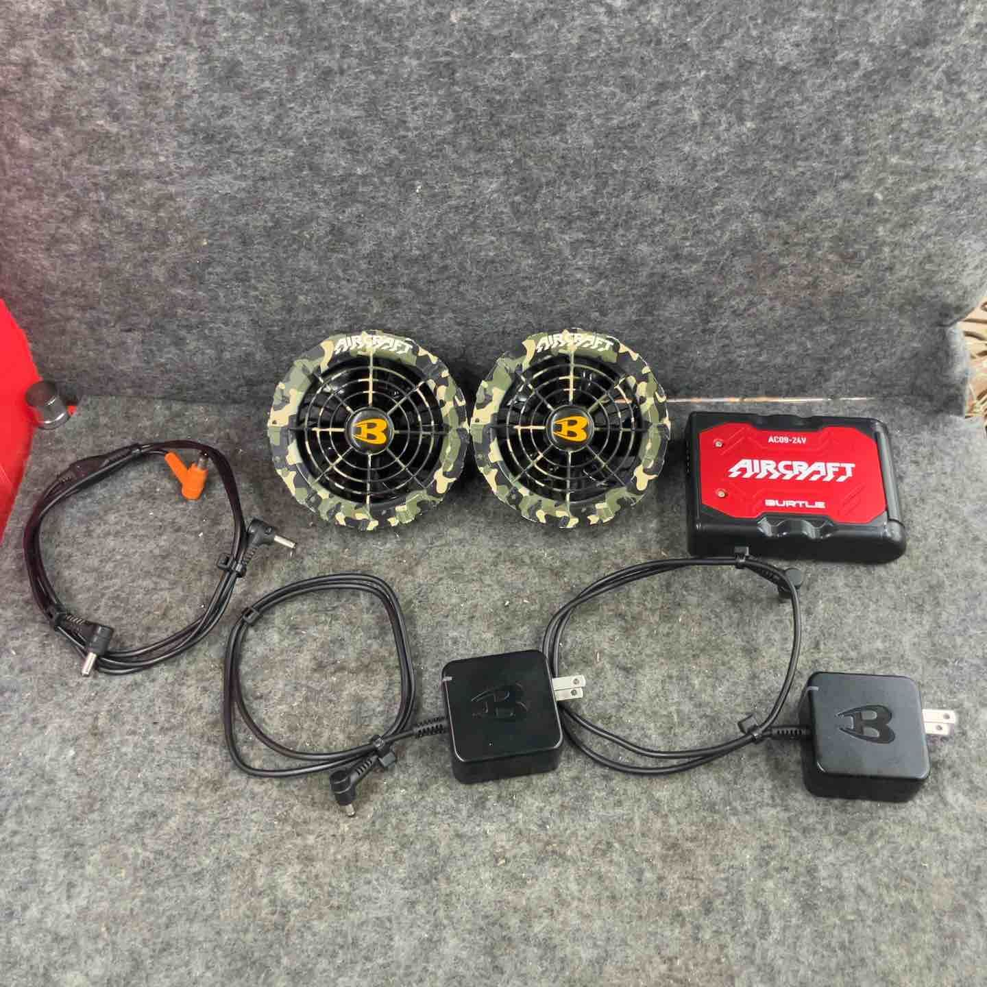 バートル BURTLE エアークラフト 空調服 24V　バッテリー　ファンセット【鴻巣店】
