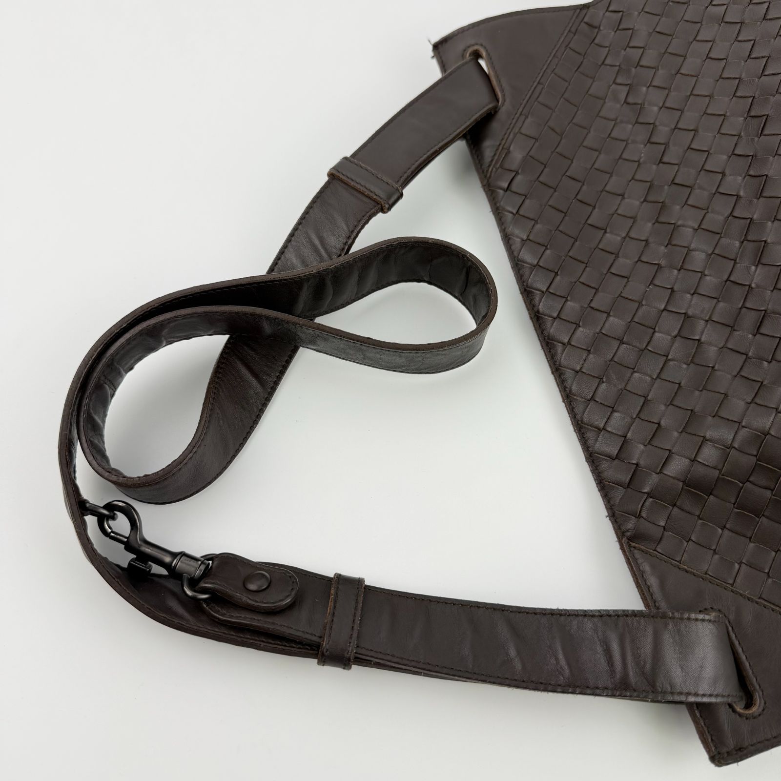 中古】Bottega Veneta ボッテガヴェネタ イントレチャート ショルダー 