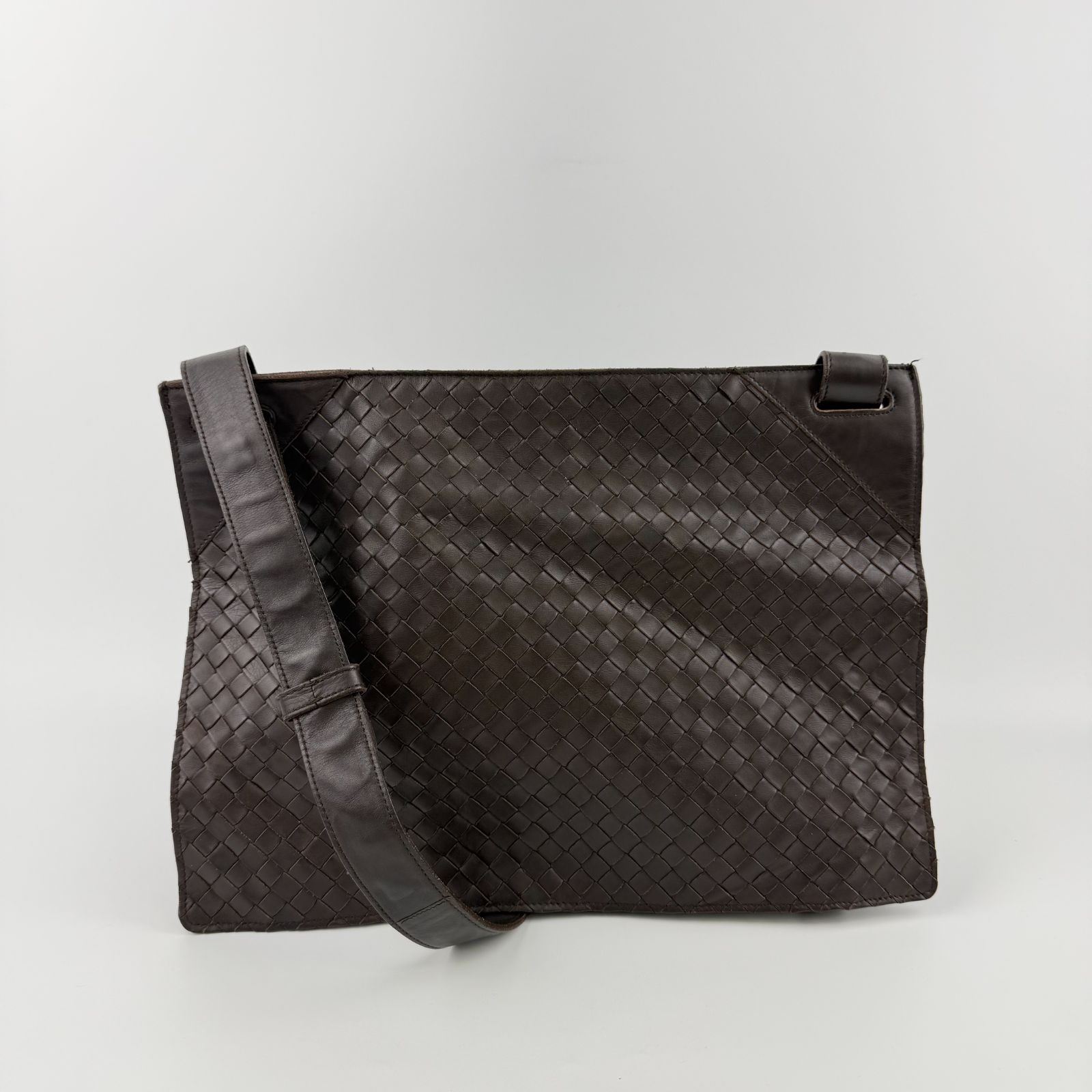 中古】Bottega Veneta ボッテガヴェネタ イントレチャート ショルダー 