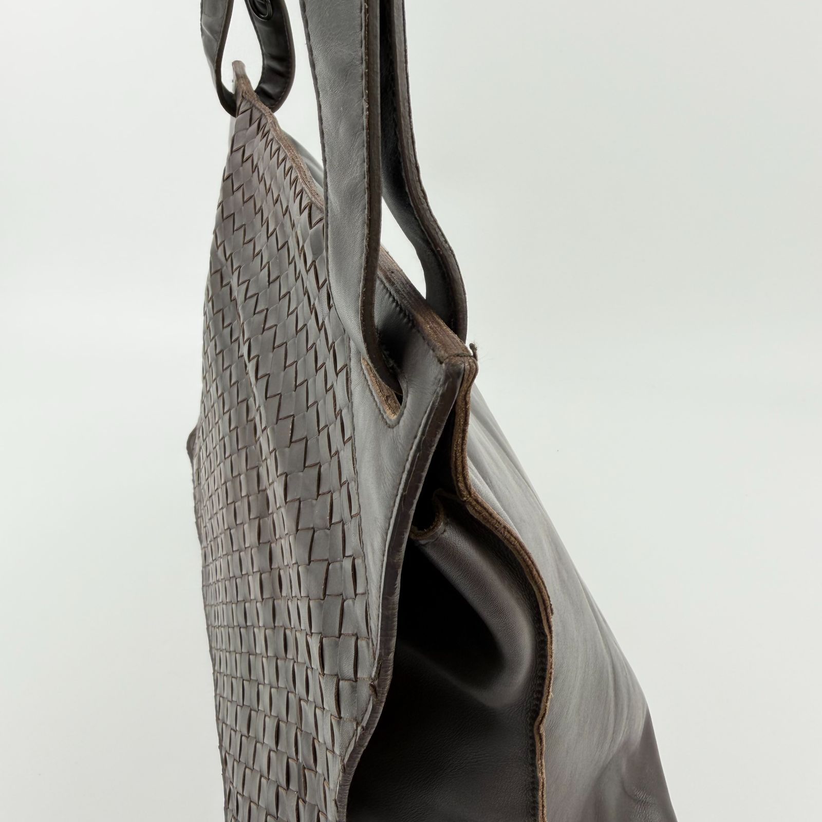 中古】Bottega Veneta ボッテガヴェネタ イントレチャート ショルダー 