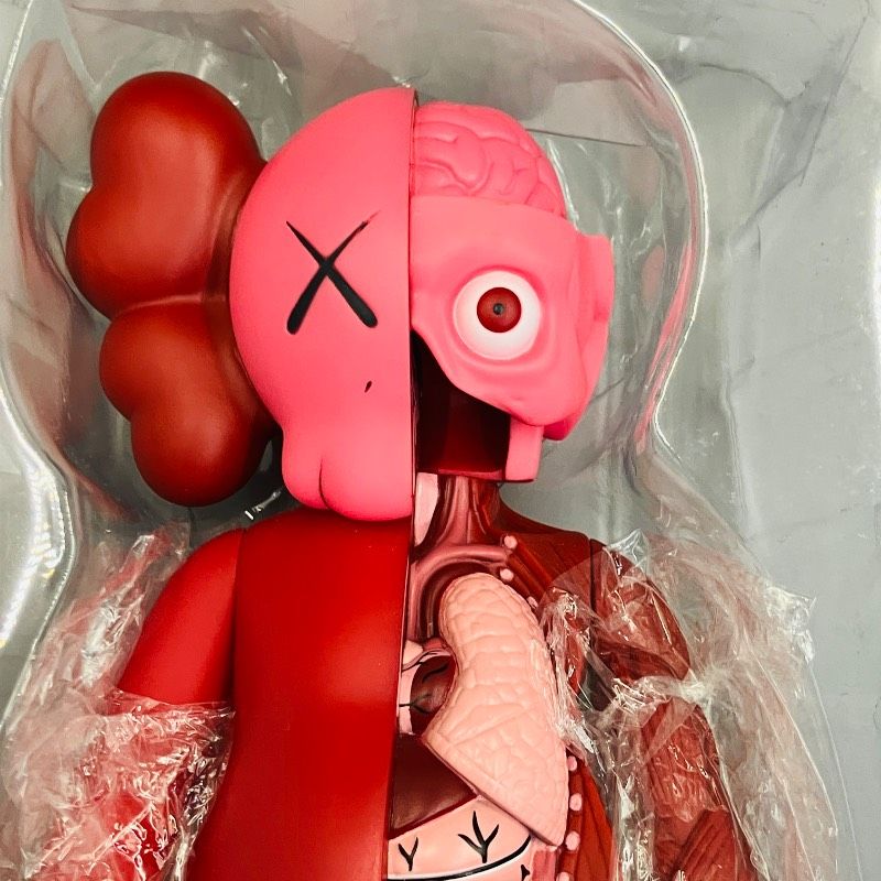 正規品】MEDICOM TOY KAWS Companion FLAYED Open Edition ピンク