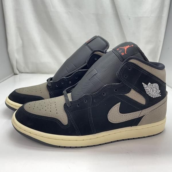【中古】NIKE AIR JORDAN 1 MID SE サイズ27.5㎝ IB7110-002 ブラック[91]