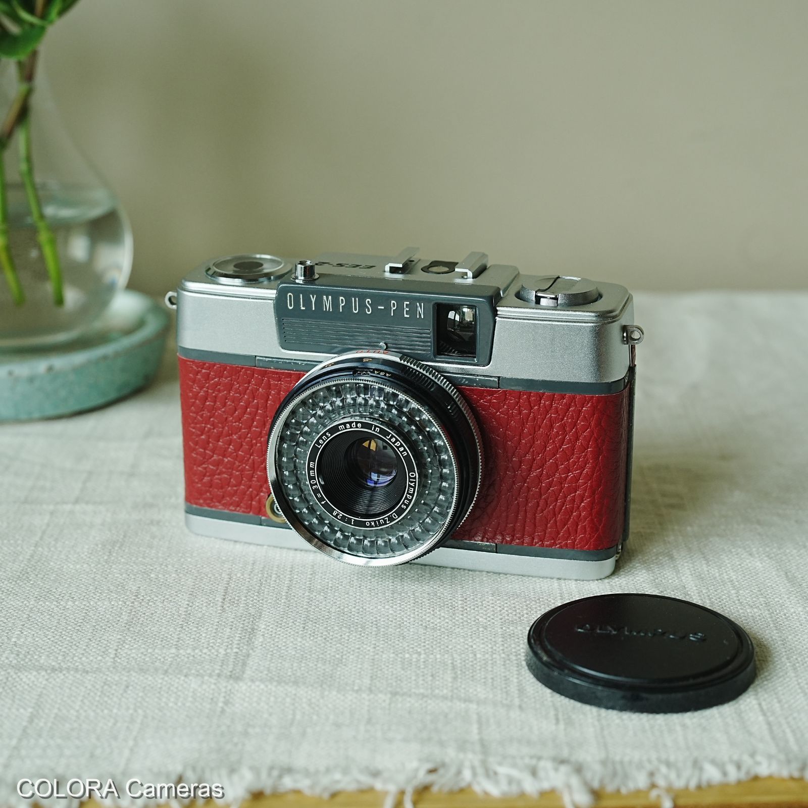 OLYMPUS PEN EES-2 ディープレッド