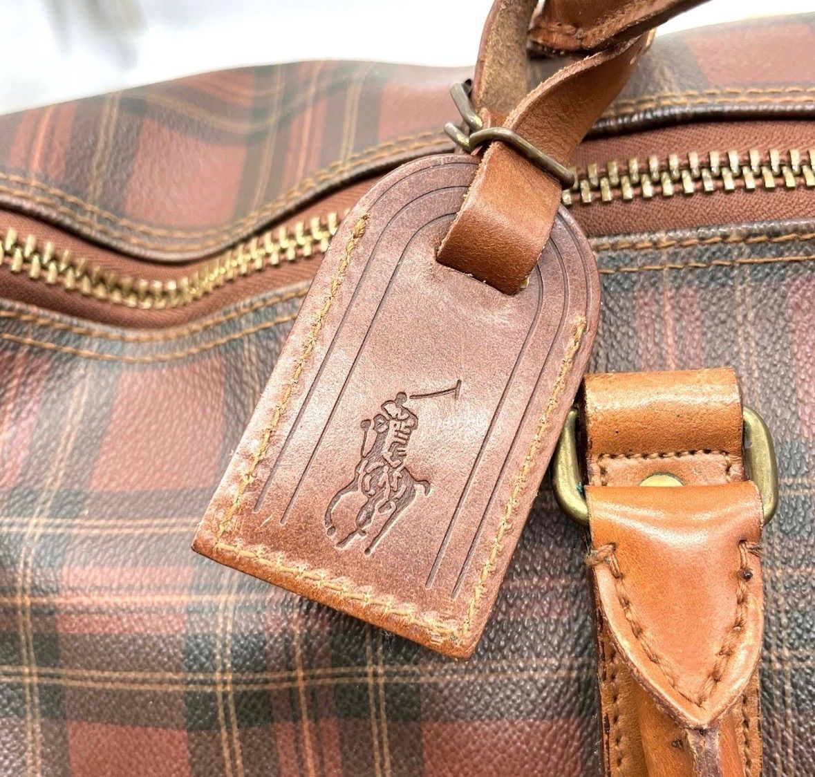 極美品◎Polo Ralph Lauren ポロラルフローレン 2way タータンチェック