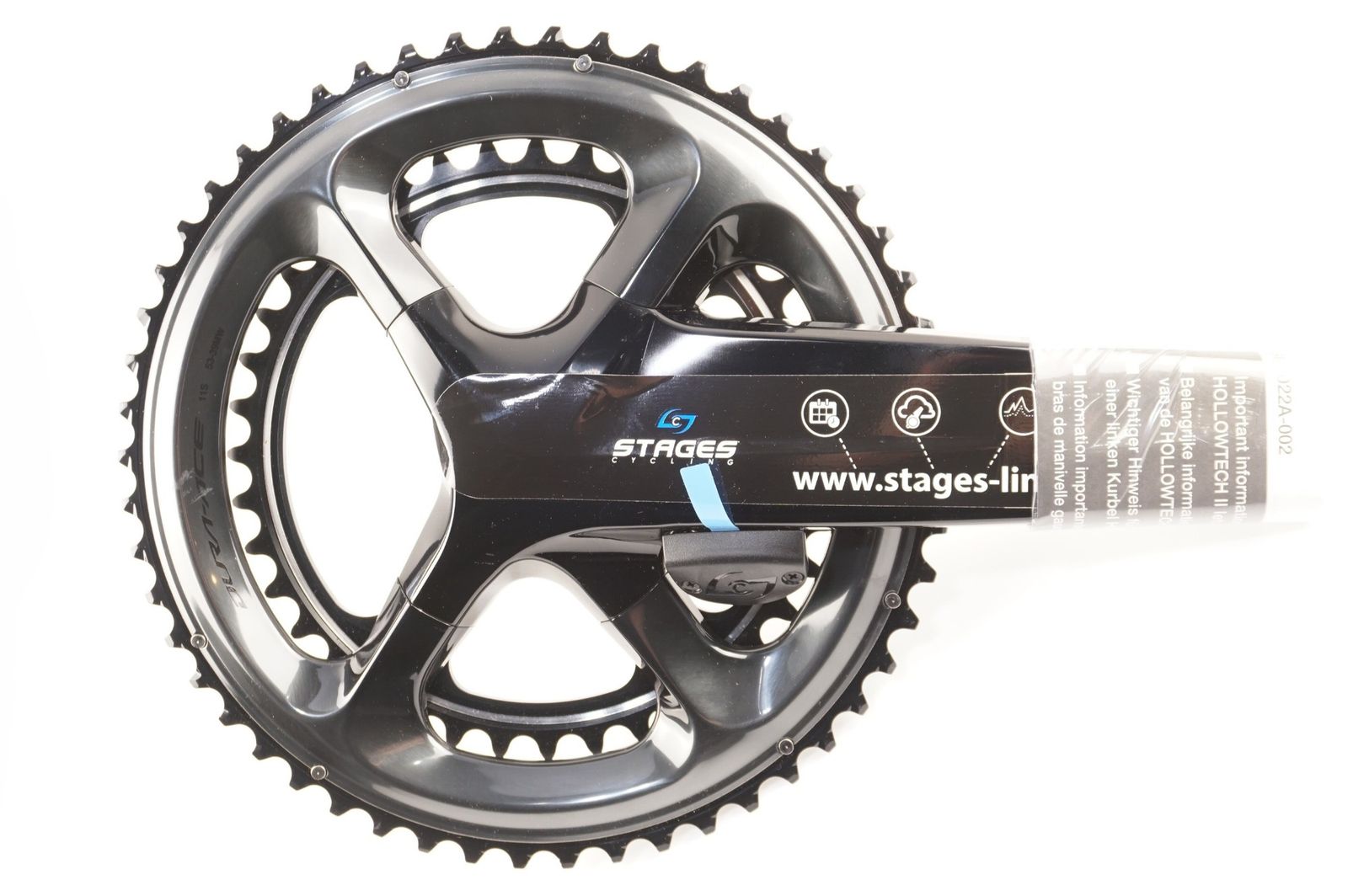 FC-R9100クランクアーム 175mm シマノDURA-ACE SHIMANO クランクアーム 175mm STAGES FC-R9100 ACE DURA 「シマノ」 パーツ