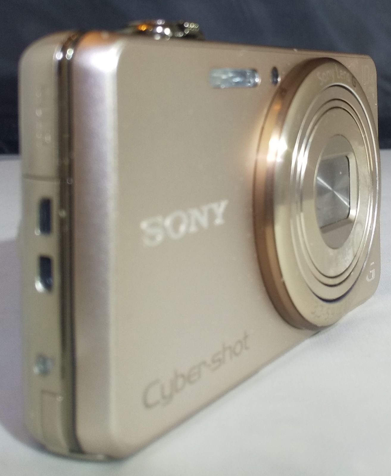 美品 SONY Cyber-shot DSC-WX200 ゴールド コンパクトデジカメ 1820万
