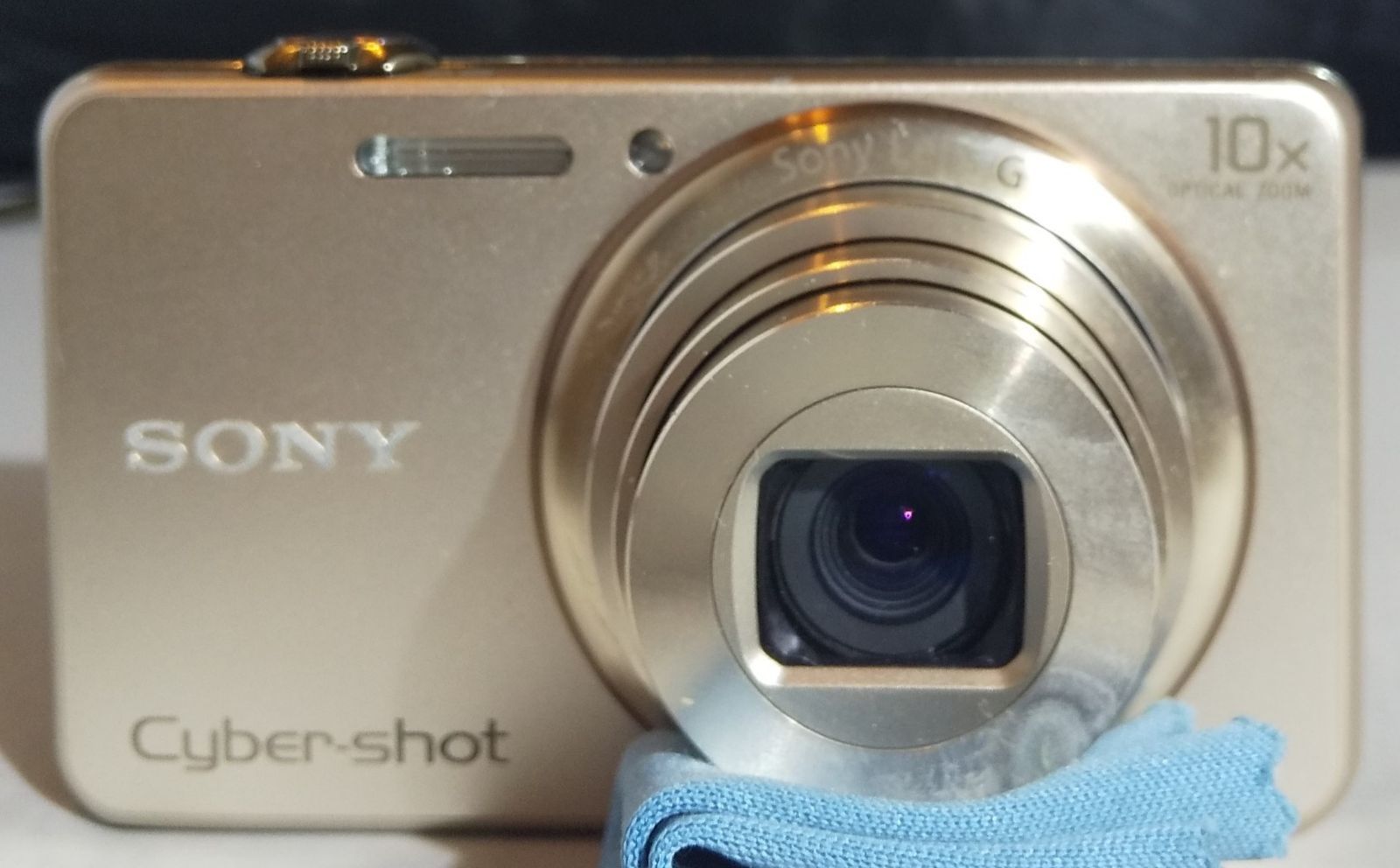 美品 SONY Cyber-shot DSC-WX200 ゴールド コンパクトデジカメ 1820万