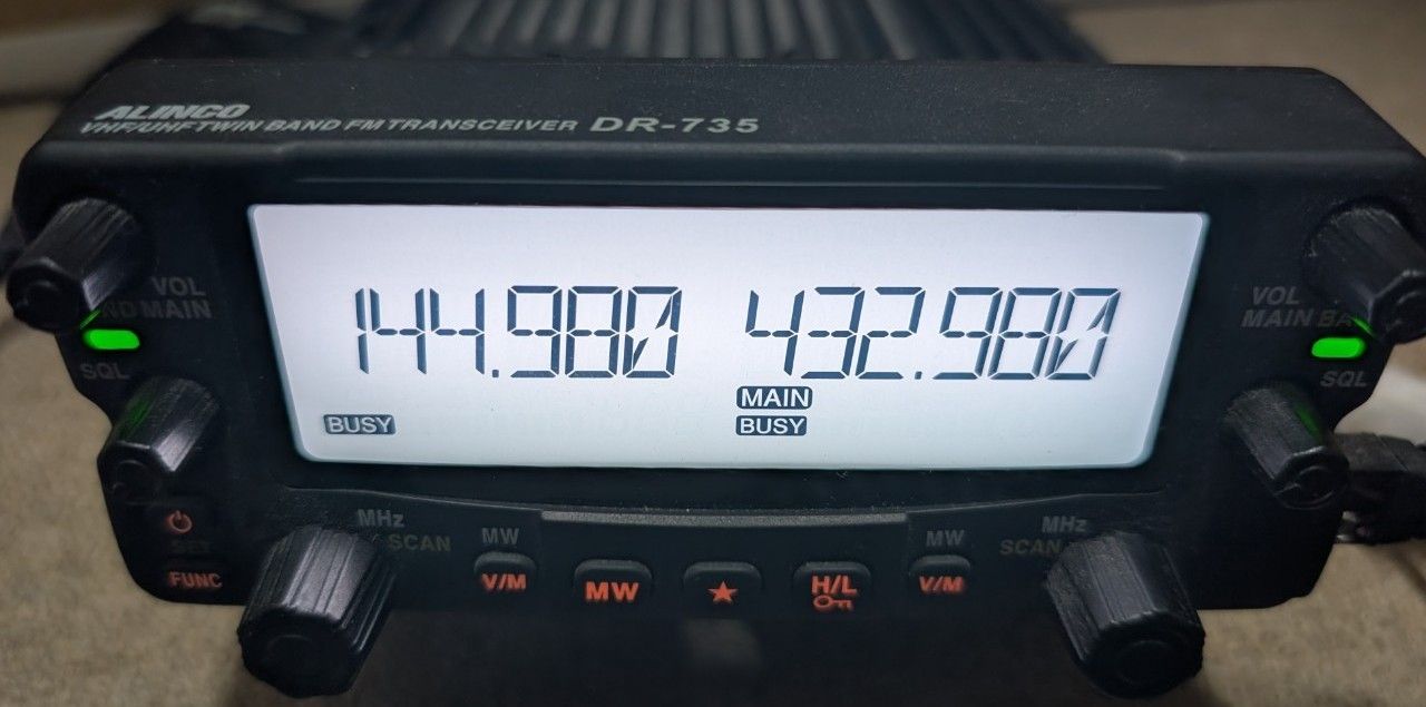 現状品 アルインコ 無線機 DR-735D ALINCO アマチュア無線