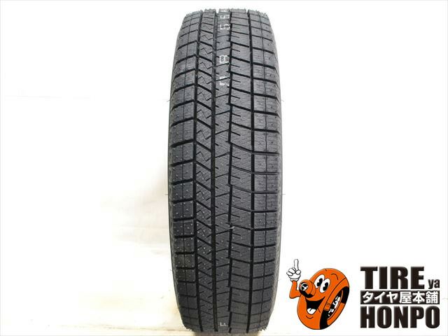 【中古 冬用】1本単品 195/65R15 91Q ダンロップ ウィンターマックスWM03 未使用 スタッドレスタイヤ 中古タイヤ