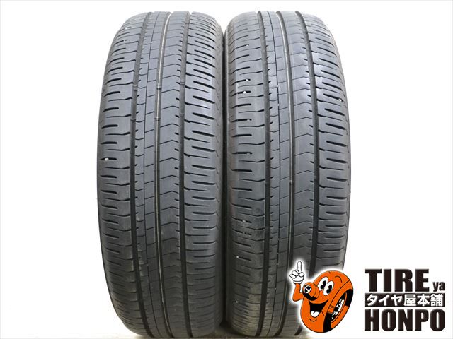 【中古 夏用】2本セット 205/55R16 91V ブリヂストン エコピアNH200 サマータイヤ 中古タイヤ