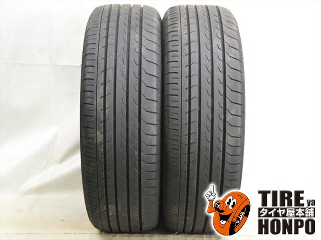 【中古 夏用】2本セット 205/55R16 91W ヨコハマ ブルーアース RV03 サマータイヤ 中古タイヤ