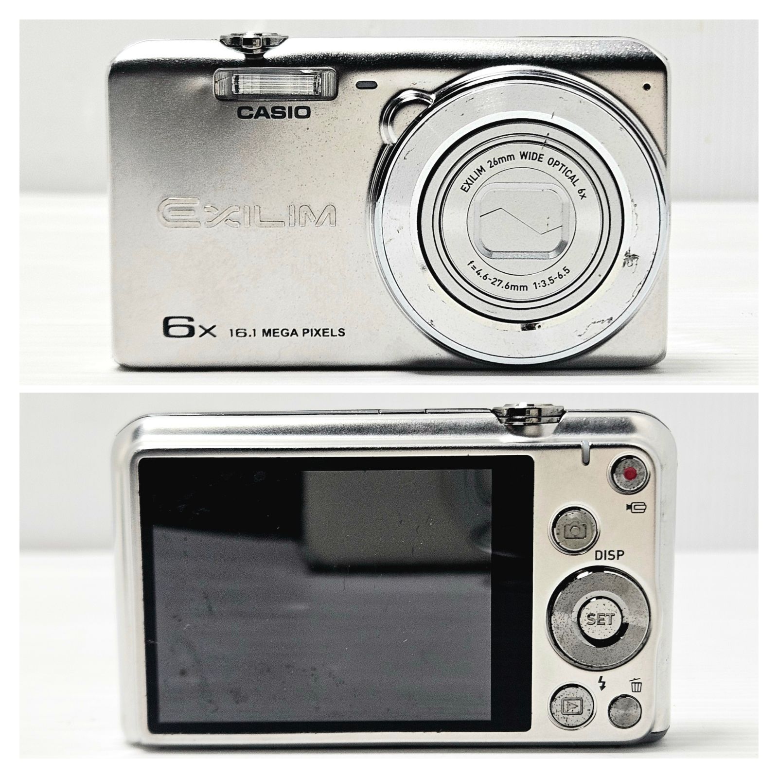 【簡易動作確認済】CASIO EXILIM EX-ZS25 シルバー 現状品】CASIO EXILIM EX-ZS25 動作品 フラッシュOK SDカード付 - メルカリ