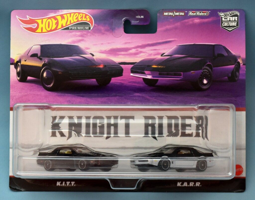 MATTEL ホットウィール プレミアム 2パック ナイトライダー K.I.T.T