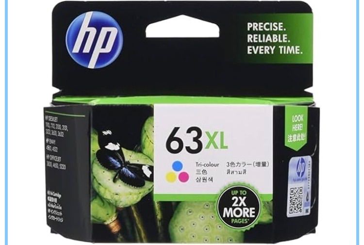 HP 63XL インクカートリッジ (カラー・増量) F6U63AA-アイテムまでお手頃な