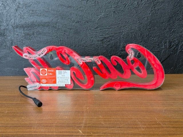 1点のみ 新品未使用品 コカ・コーラLEDサインライト コカコーラ LED