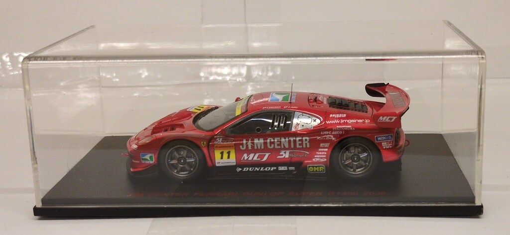 MINIMAX 1/43 Red Line/EBBRO JIM CENTER FERRARI DUNLOP SUPER GT300