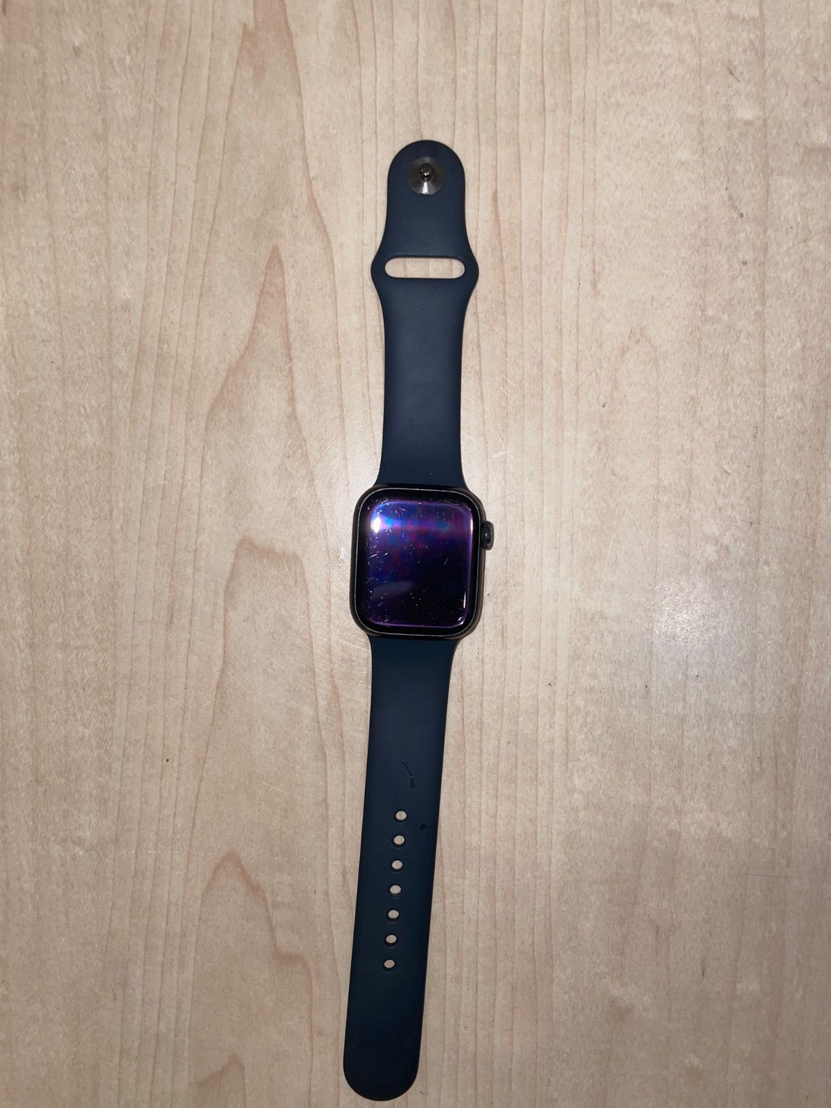 Apple Watch Series 7 GPS+Cellular 41mm ミッドナイトアルミニウム 高性能 完動品 スマートウォッチ 82%_226