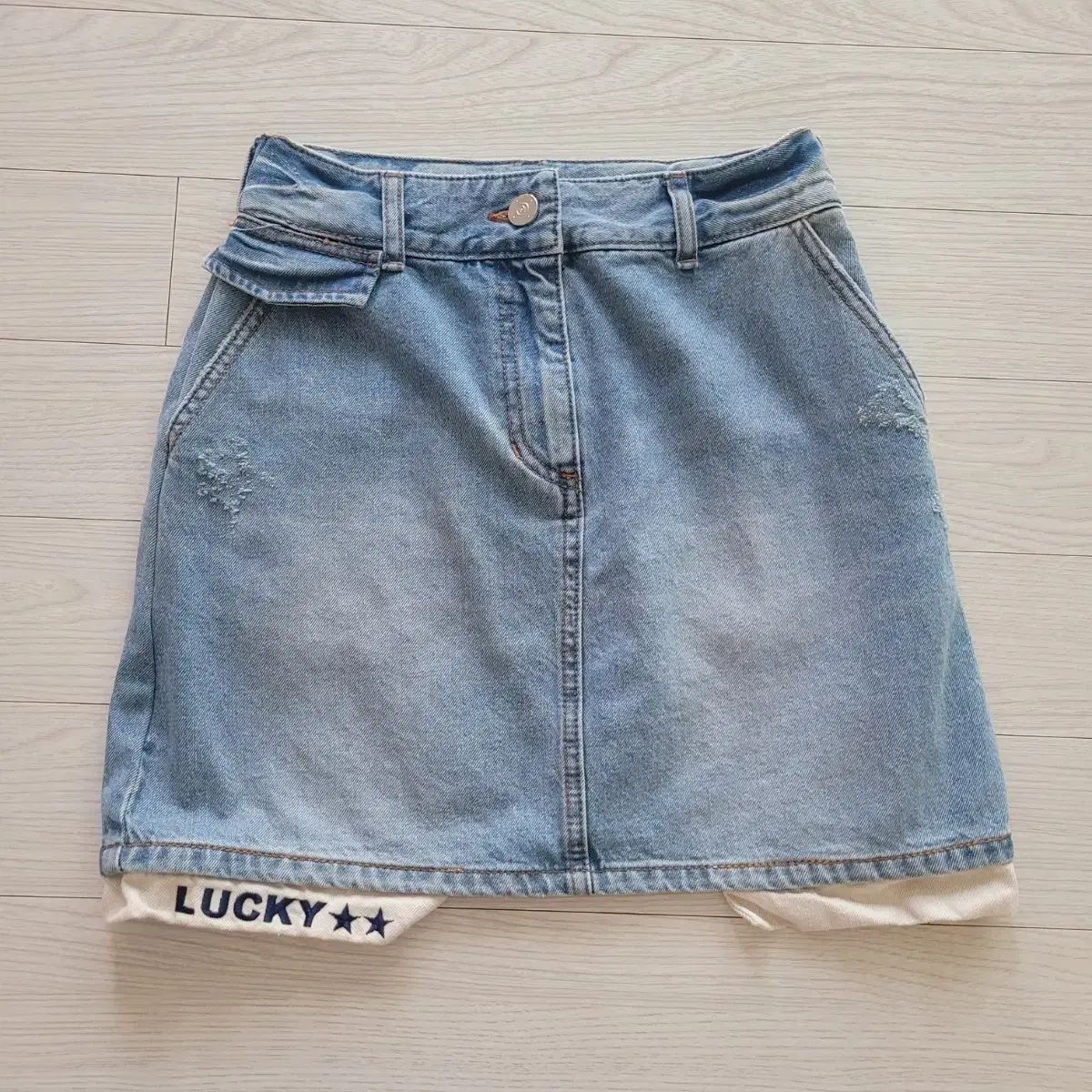LUCKY CHOUETTE ラッキーシュエトゥ デニム スカート